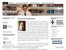 Tablet Screenshot of guyboulianne.com